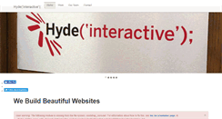 Desktop Screenshot of hydeinteractive.com